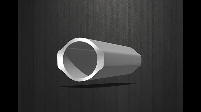 Drivaxel med kallavdragen, sömlösa profilrör product image