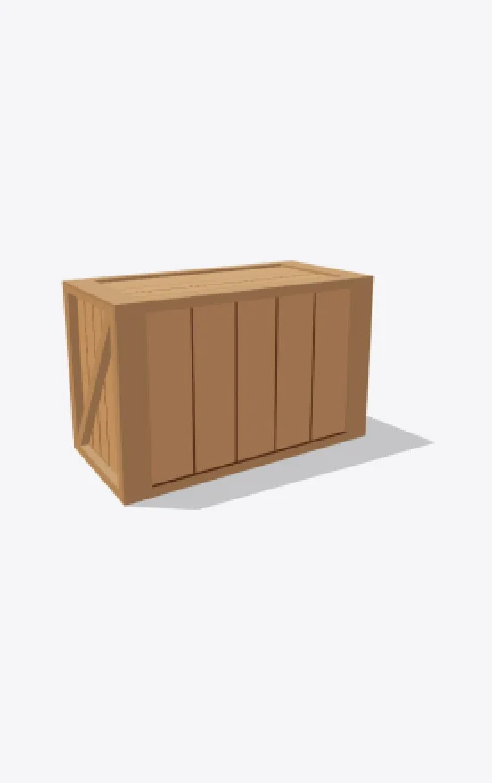 Exportförpackning i träkistor